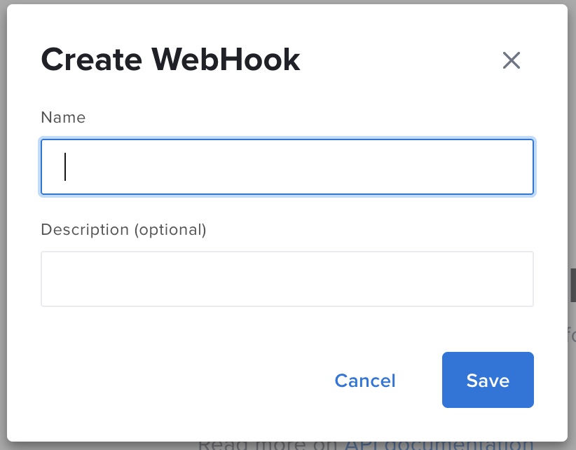 sample webhook details