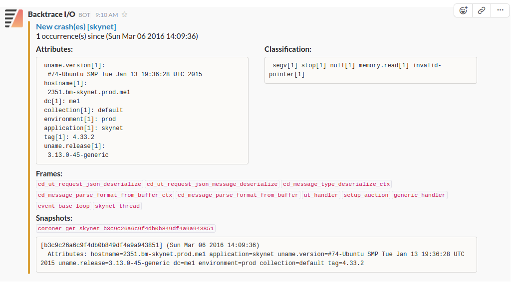 slack integration example