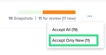 Bulk Accept Only New