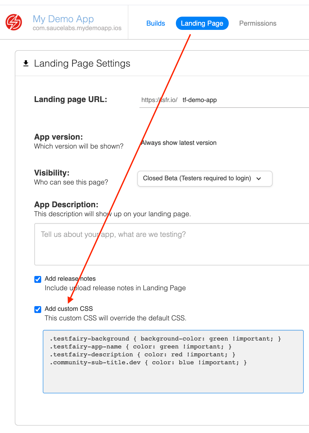 Css editing